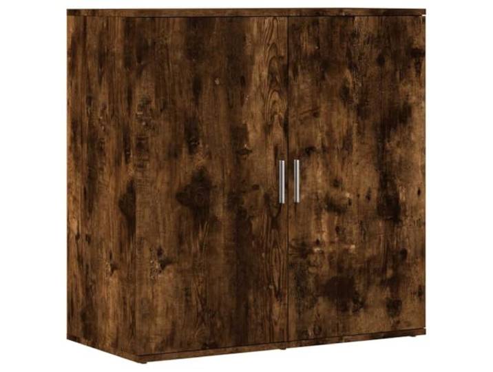 KGHFDVB Sideboard Räuchereiche 79x38x80 cm Holzwerkstoff Stabil, Feuchtigkeitsbeständig, Pflegeleicht, Viel Stauraum, Für Wohnzimmer