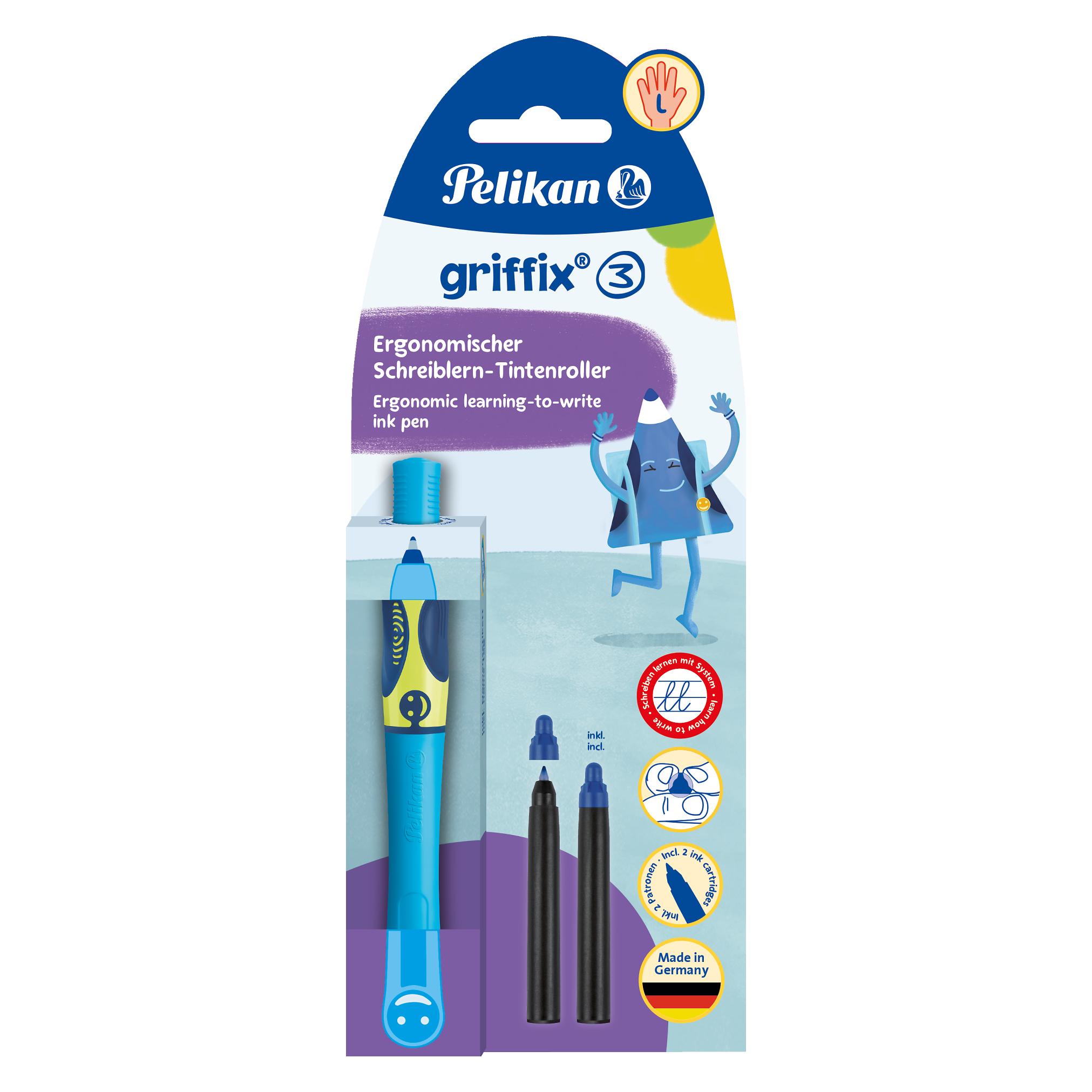 Pelikan griffix Tintenschreiber Neon Fresh Blue (1x) (820479)