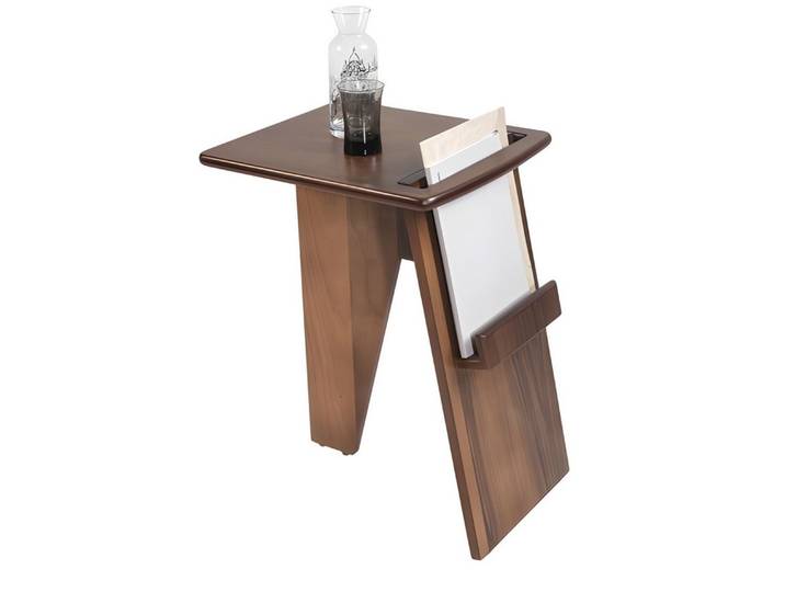 Xlmoebel Couchtisch Kompakter Wohnzimmertisch: Praktische Ablage für Zeitschriften (Packung, Couchtisch mit Ablage), Made in Europa