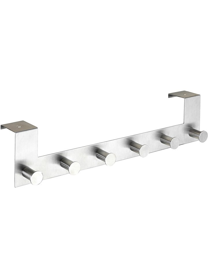 Wenko Türgarderobe in Silber - (B)39 x (H)11 cm - onesize