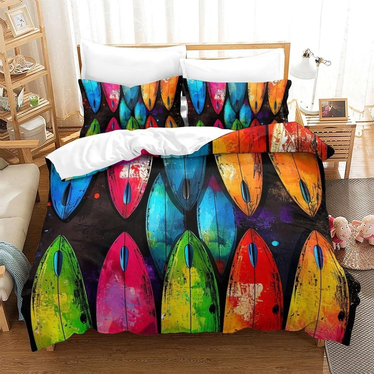 Dekbedovertrekset van super microvezel voor King size, 220 x 240 cm