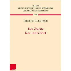 Koch:Der zweite Brief an die Korinther, Fachbücher von Dietrich-Alex Koch
