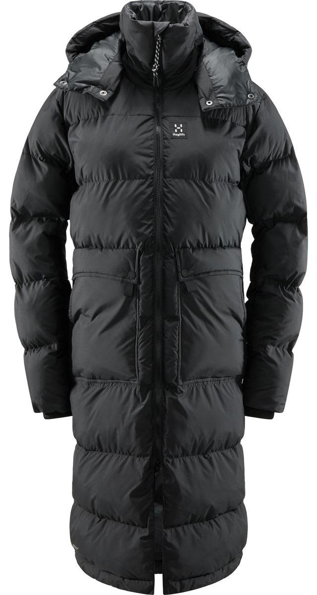 Haglöfs Damen Winterjacke Furudal Mimic Parka Women Schwarz XL