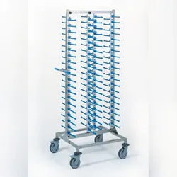 Tournus Ausstattung Tellerwagen mit Garnitur hohes Modell 4 Stapel 80 Teller Tournus - 801263