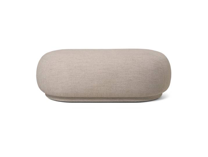 Ferm Living Rico ottoman Bouclé sand