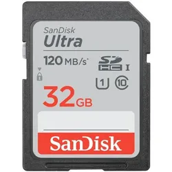 SanDisk SDHC-Speicherkarte »Ultra 32 GB - 120 MB/s«
