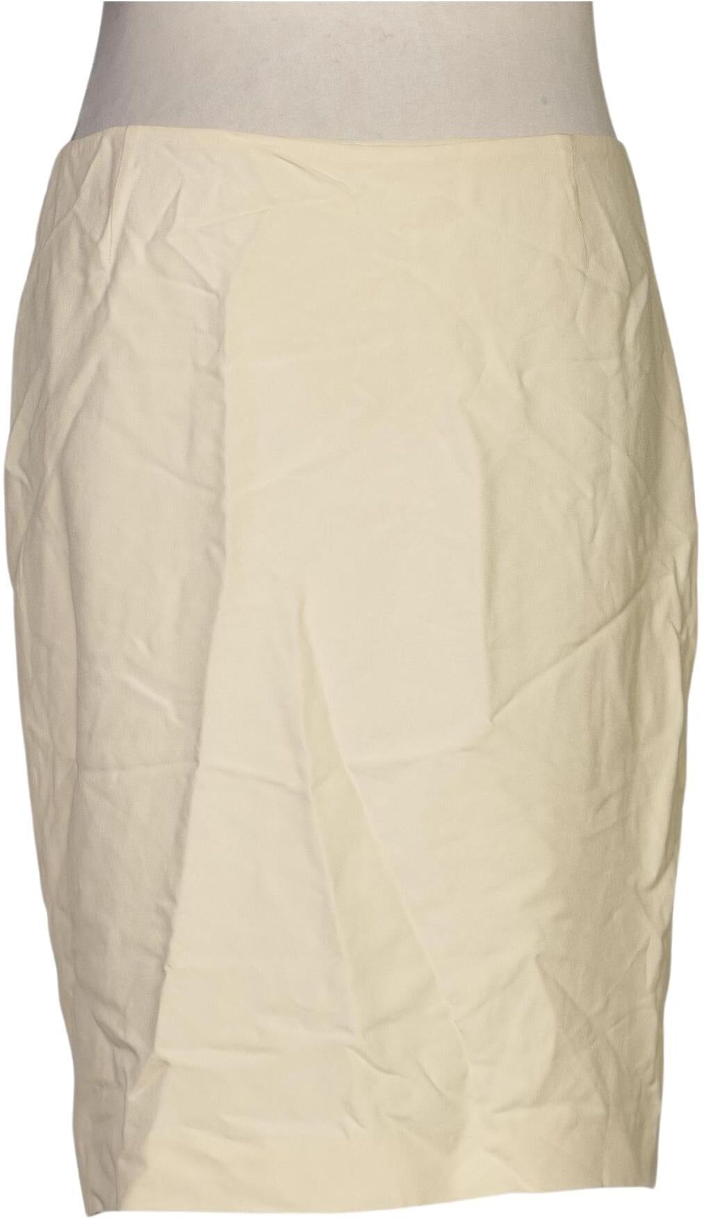 Escada Damen Rock, Cremeweiß, Gr. EU 42, Seide - Second Hand