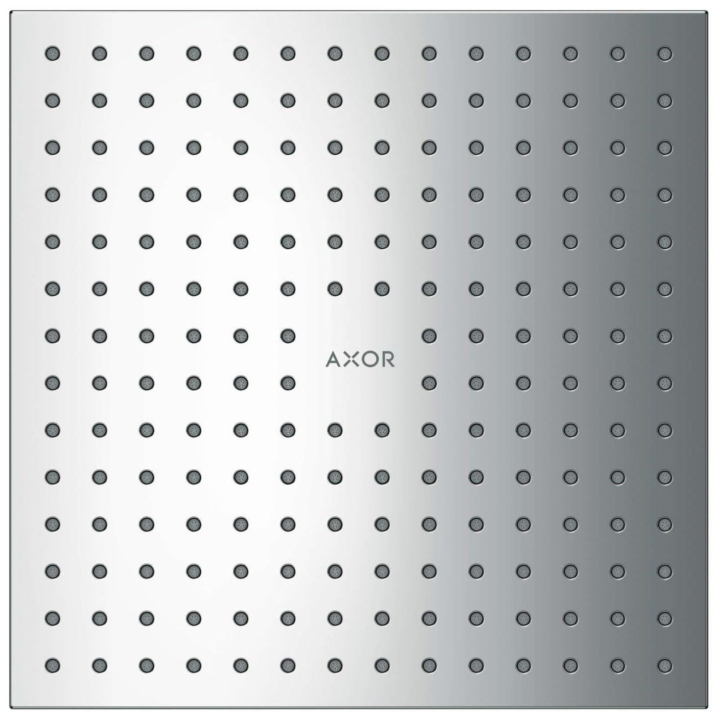 Axor Hansgrohe inbouw douchekop voor plafondmontage, chroom, 250 x 250 mm, 2 straalpatronen