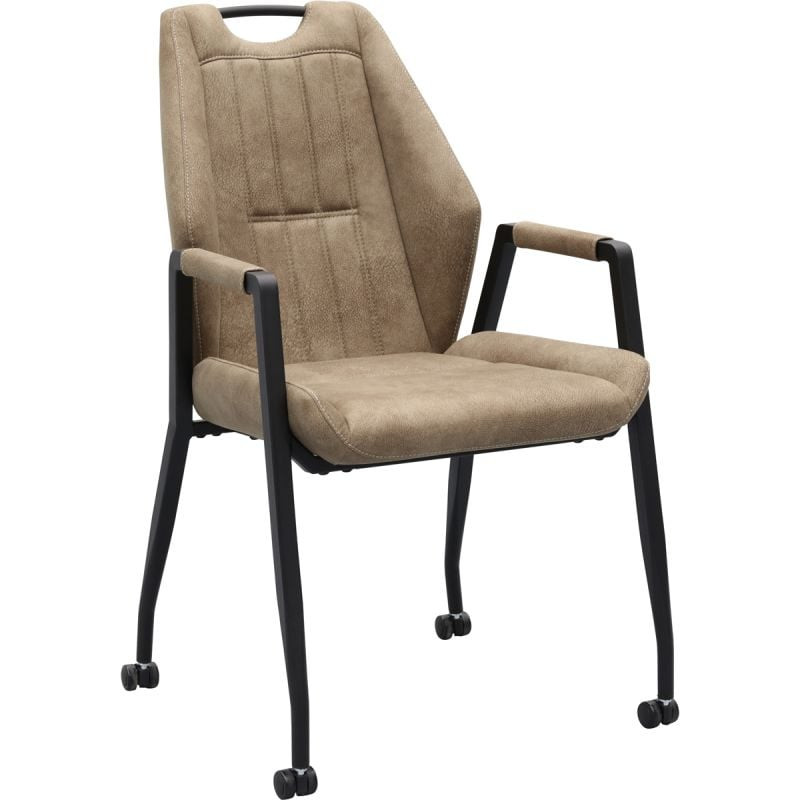 Eetkamerstoel Allure Taupe van Budget Home Store