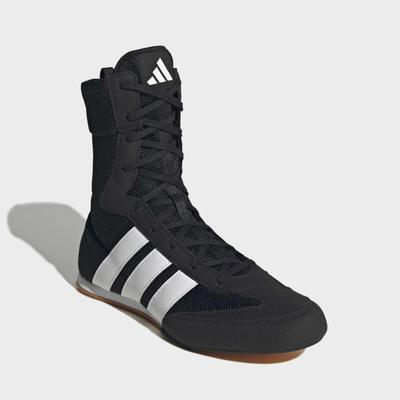 Trainingsschuh ADIDAS PERFORMANCE "BOX HOG CLASSIC", Damen, Gr. 39, core schwarz, ftwr weiß, core schwarz, Synthetik, Textil, Schuhe, Boxschuh