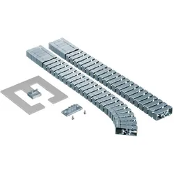 Bachmann, Kabelschutz + Kabelführung, cable snake Flex II silver-coloured (Kabelbrücke, 75 cm)