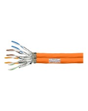 LogiLink Duplex Verlegekabel S/FTP Cat.7 AWG23 1000 MHz 100m Orange (CPV0063)