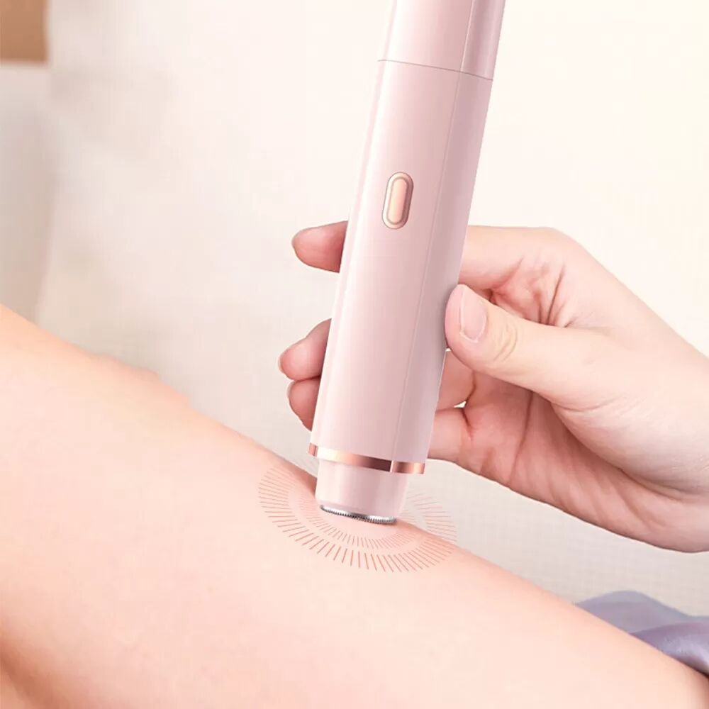 INF Épilateur électrique pour femmes : rasoir double tête, sûr et hygiénique
