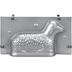 Städter Osterlämmchen 27,5 x 15 x 7 cm Silber 3D-Backform