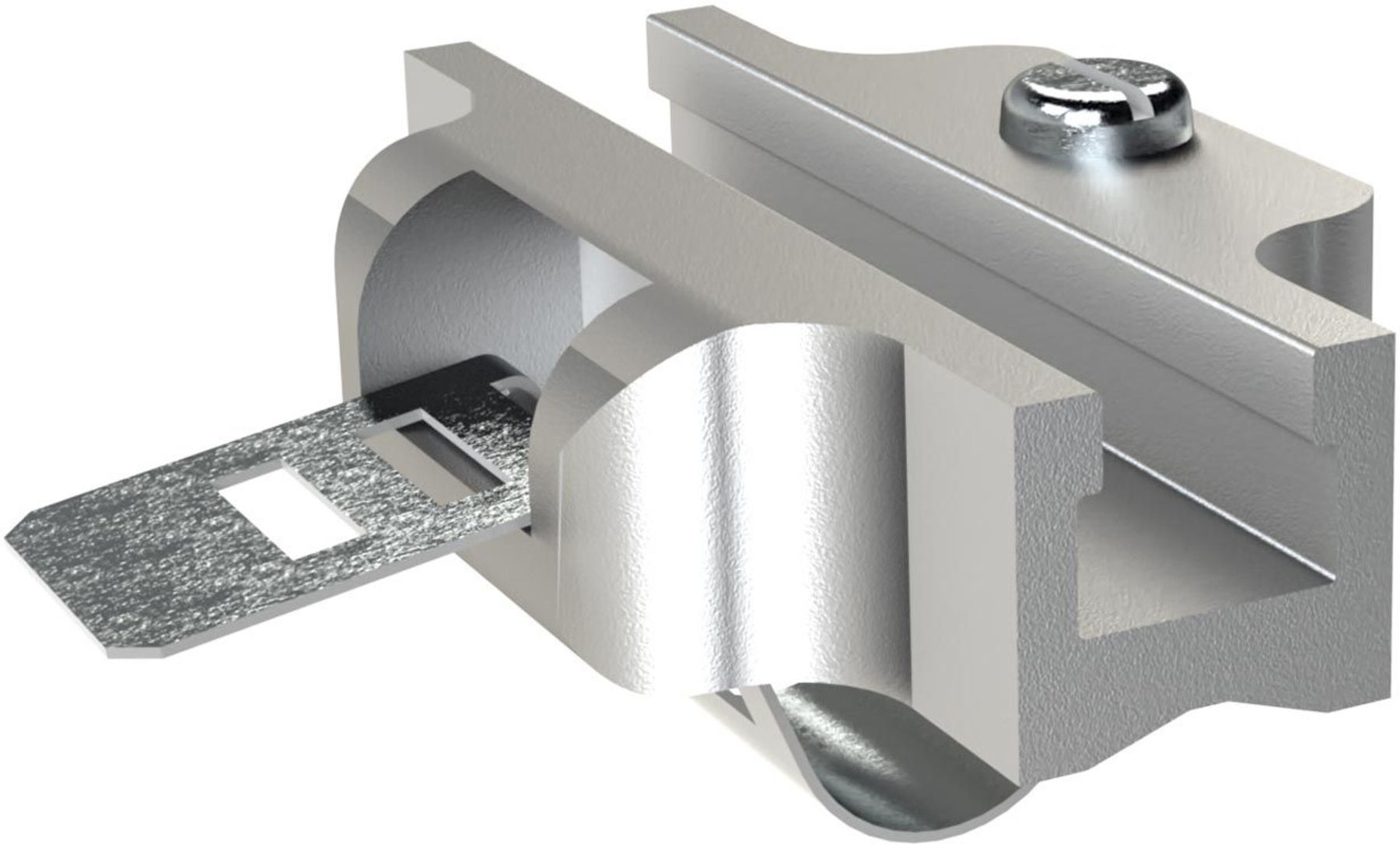 Riegler Sensorhalter für Rundzylinder, Universal-Sensorhalter Ã˜ 8 - Ã˜ 50 (435.168-M)