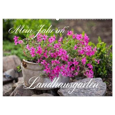 Mein Jahr im Landhausgarten (Wandkalender 2027 DIN A2 quer), CALVENDO Monatskalender