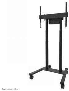 NewStar Neomounts move lift motorised mobile stand incl. storage box, 10 cm. wheels