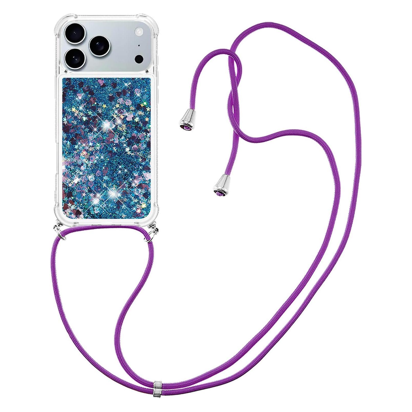 Cover-Discount iPhone 17 Pro Max - Glitzer Hülle mit Kordel (Apple iPhone 17 Pro Max, Apple iPhone 18 Pro Max) (62884068)