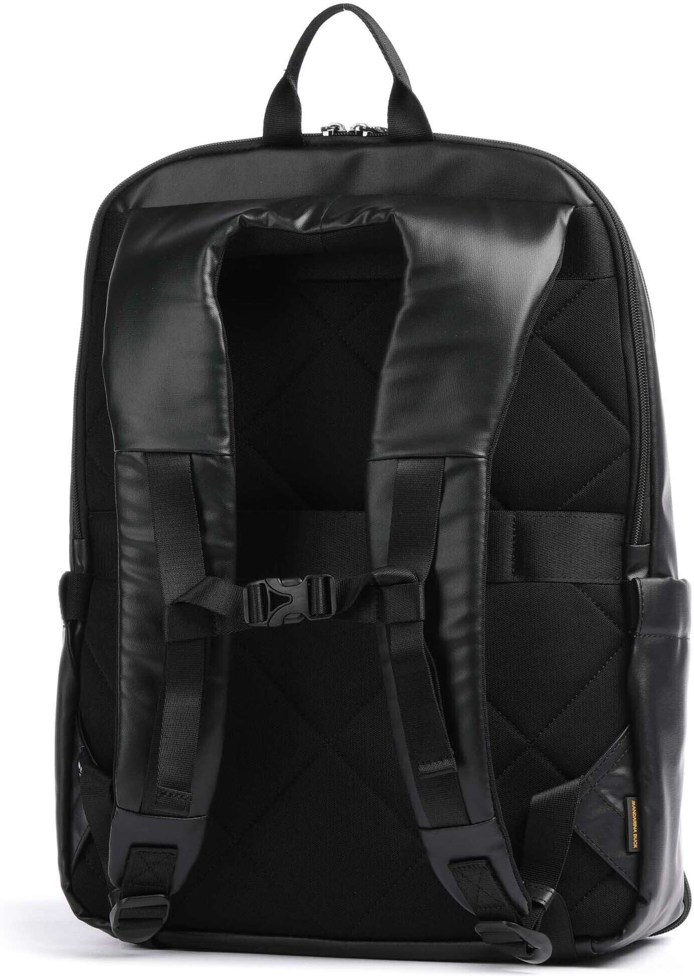 Mandarina Duck Coated Rucksack, schwarz