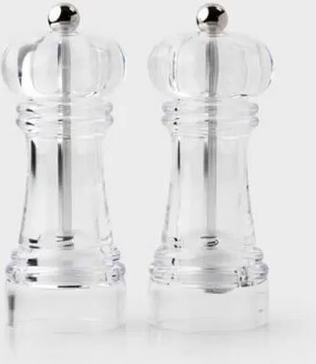 Taylor s Eye Witness Clear Acrylic 15cm Set Of 2 Salt & Pepper Mills