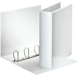Esselte Präsentationsringbuch »49705« mit 4-Ring-Mechanik weiß, 7.7x31.9 cm