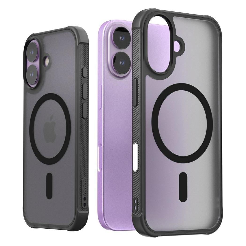 Araree Duple M Armor MagSafe Case for iPhone 17 Black (Apple iPhone 17) (AR20-02343A)