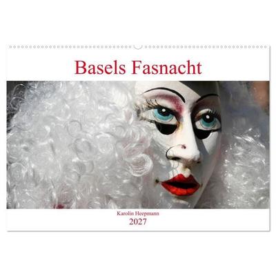 Basels Fasnacht (Wandkalender 2027 DIN A2 quer), CALVENDO Monatskalender