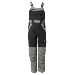 Latzhose "PLALINE" - 24 - schwarz/zink