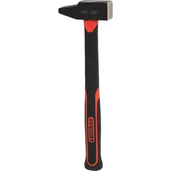 KS Tools Schlosserhammer, Fiberglasstiel, französische Form - 142.1051