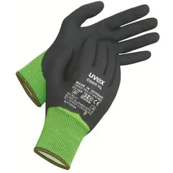 uvex C500 XG Schnittschutzhandschuh HPPE grün/grau 8 - 6060008 - grün/grau