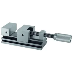 Schraubstock + Zwinge, Schleif- und Kontrollschraubstock mit Gewindespindel (140 mm)