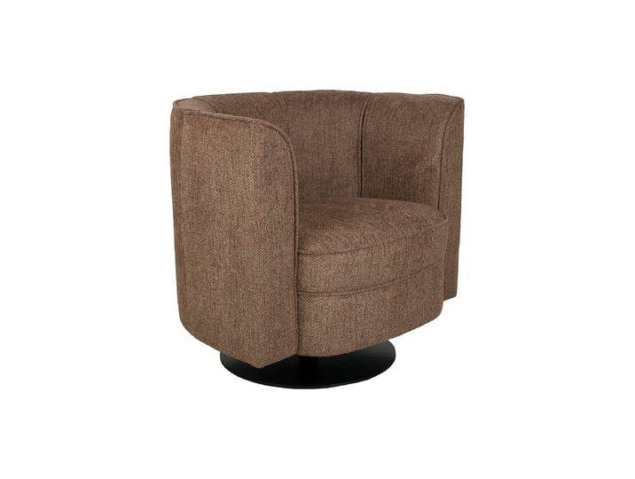 Drehbarer Loungesessel „Flower“ Braun Dutchbone