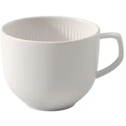 Kaffeeobertasse AFINA (BHT 8,40x6,70x10,30 cm) - weiß - BHT 8,40x6,70x10,30 cm