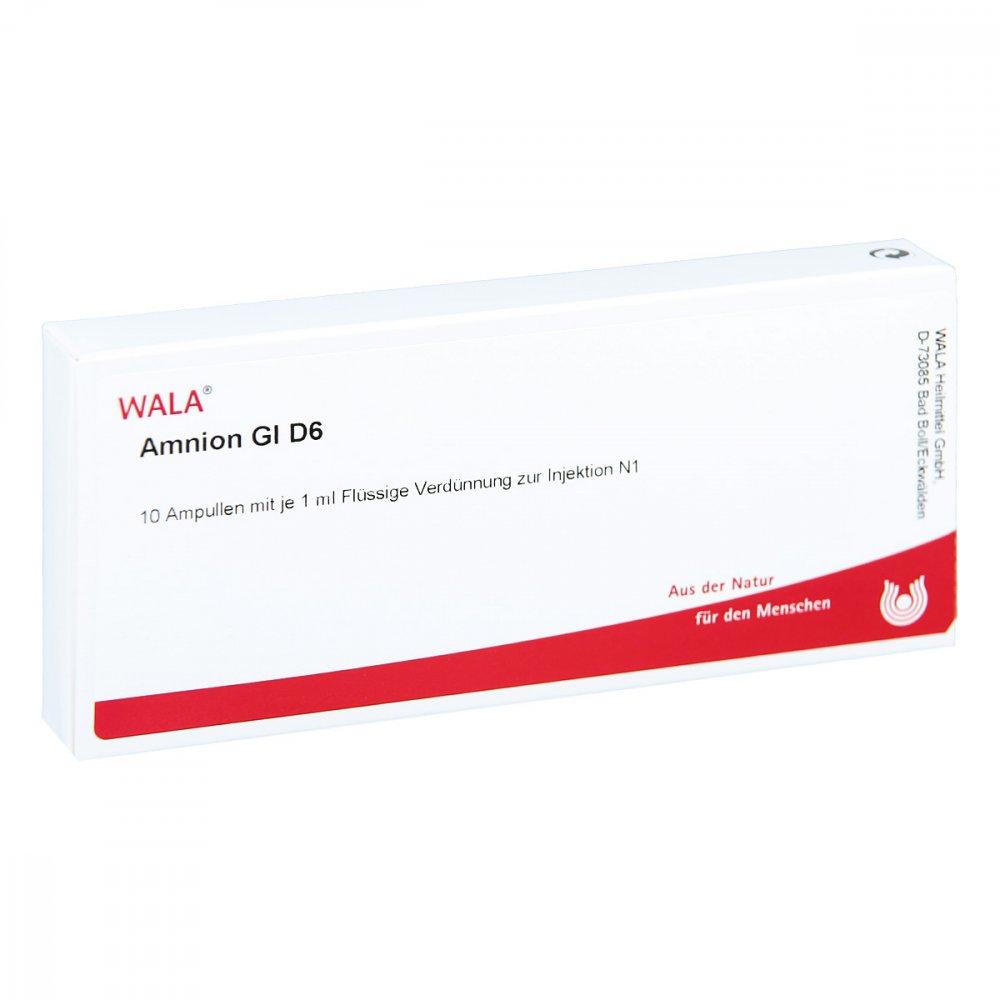 WALA Heilmittel GmbH Amnion Gl D6 Ampullen 03359204