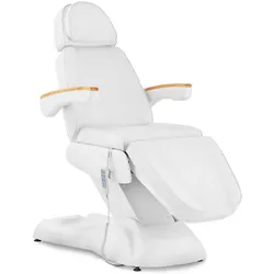 Physa, Massageliege + Massagesessel, Kosmetikliege Behandlungsliege Kosmetikstuhl 61,5 - 93,5 cm 150 kg weiss/violett