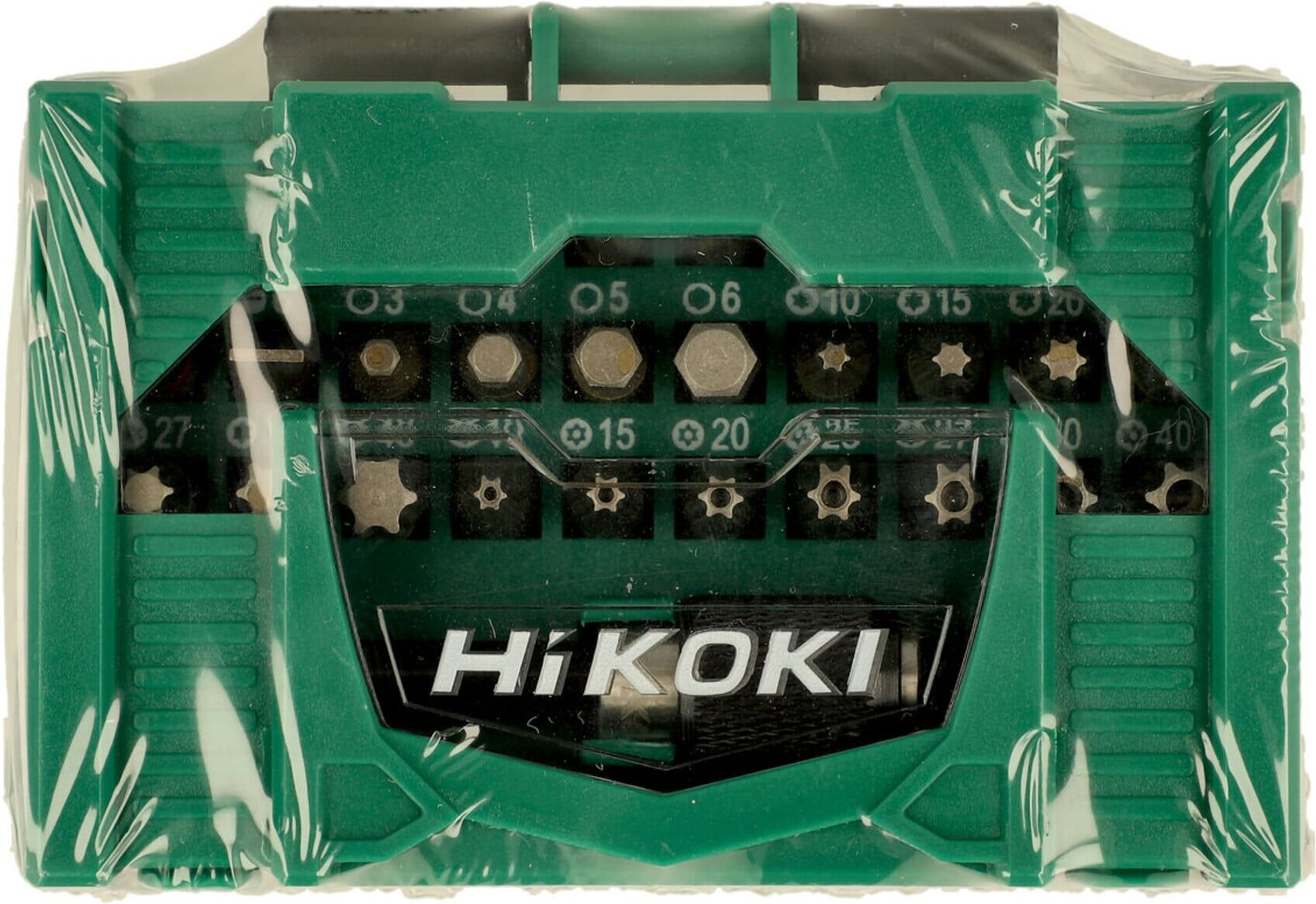 HiKOKI Bit-Box 1/4", 32-teilig, 25mm, inkl. magnetischem Bithalter, Größe I (40030019)