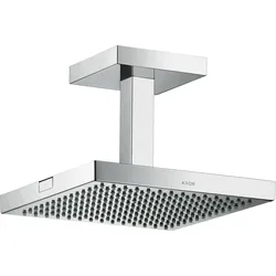 Hansgrohe AXOR ShowerSolutions Kopfbrause Starck 240x240 mm, Chrom, Deckenanschluss, RainAir Strahl, 12 l/min Durchfluss