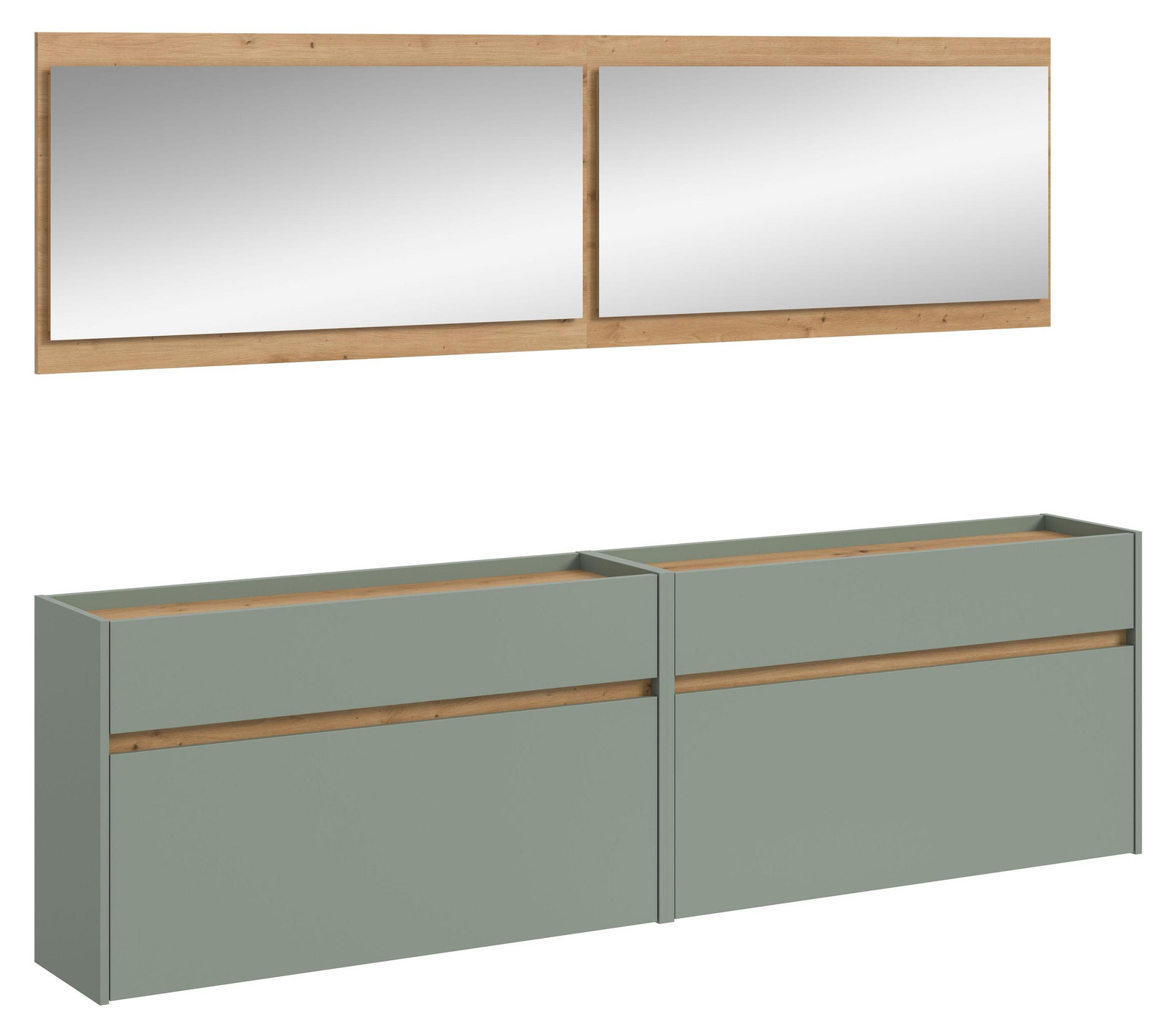 Drive garderobe opstelling D33 salvie decor