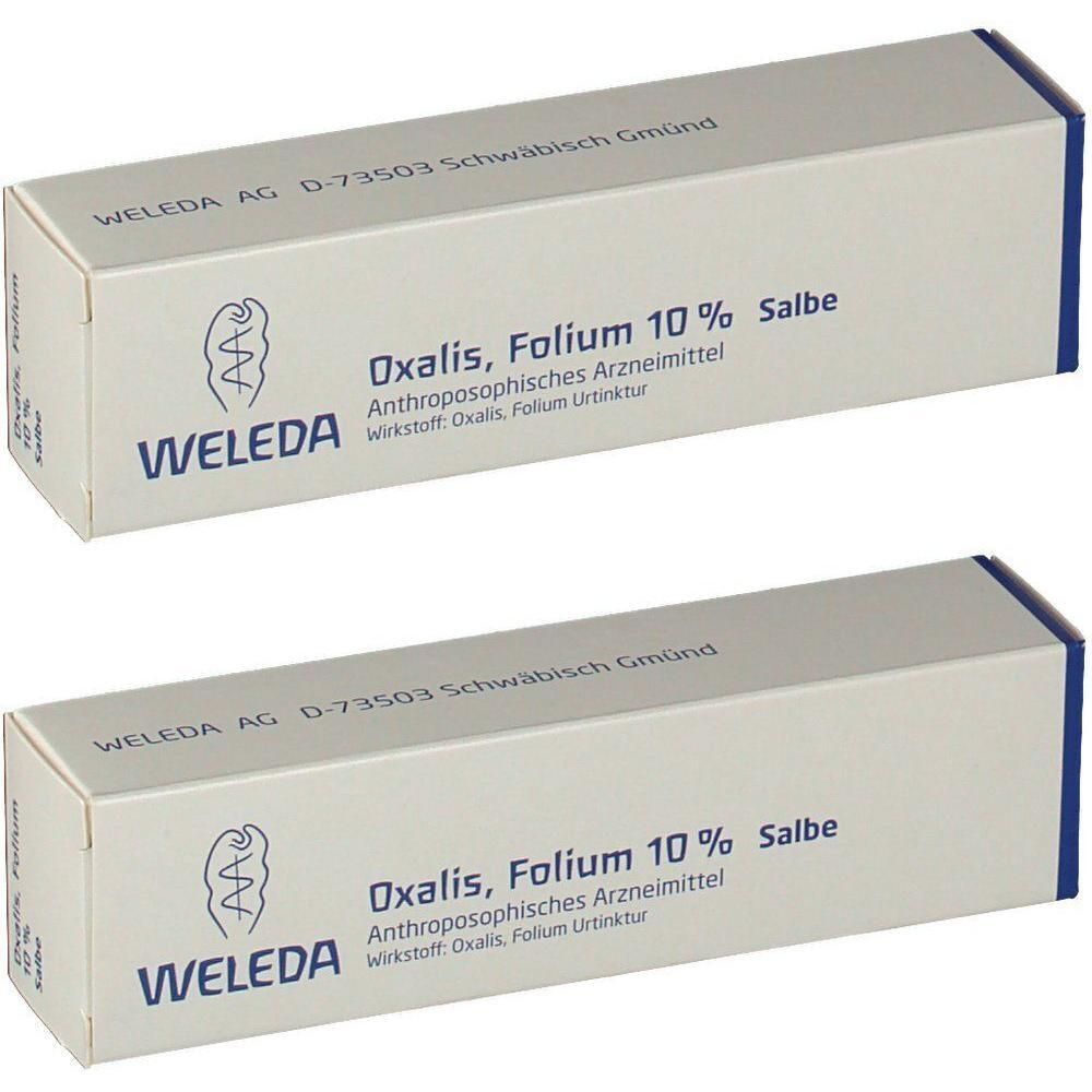 Oxalis Folium 10% Salbe 2x 2x25 g