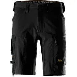 Stretch-Arbeitsshorts "6119" - 60 - schwarz