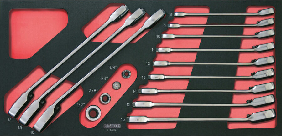 Module De Clés Mixtes À Cliquet Réversible Ks Tools Gearplus