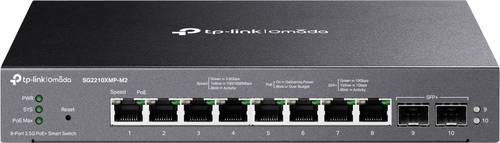TP-LINK Omada SG2210XMP-M2 V1.6 - Switch - L2 - Smart - 8 x 100/1000/2.5G (PoE)