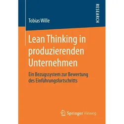 Lean Thinking in produzierenden Unternehmen, Fachbücher von Tobias Wille
