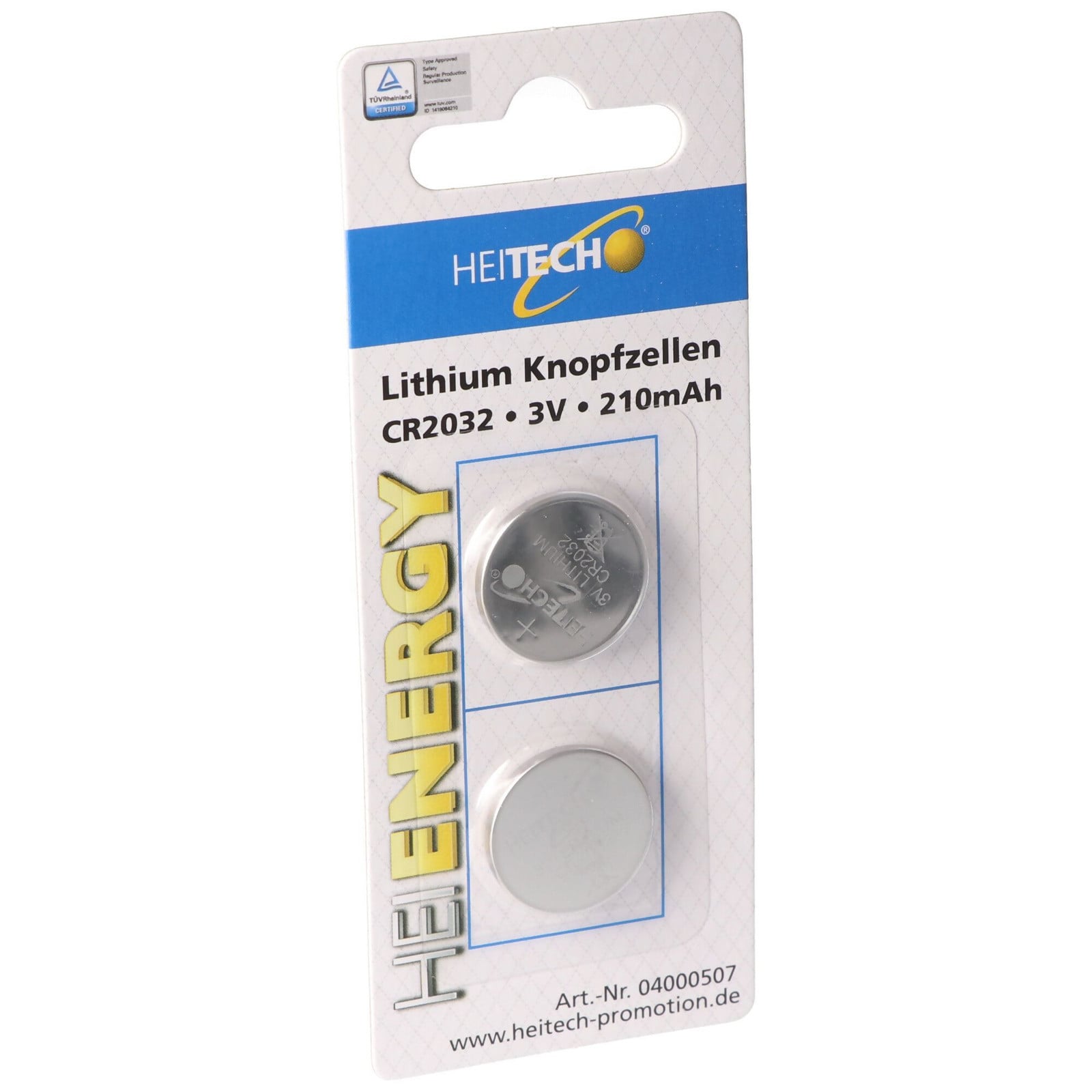 Varta CR2032 Lithium knoopcelbatterij 3V - Set van 2 stuks
