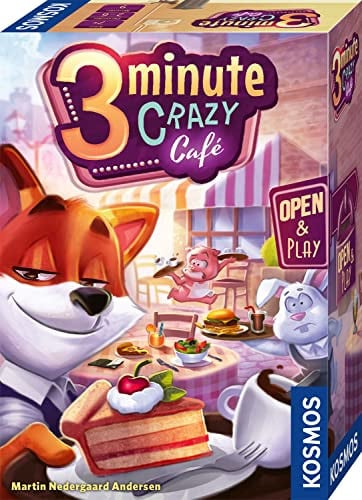 3 Minute Crazy Café spel van Kosmos
