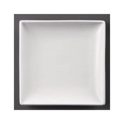 Olympia Whiteware quadratische Teller 18cm