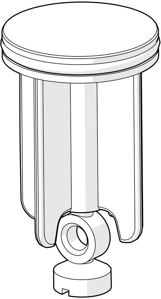 Oras replacement plug for drain set 559506
