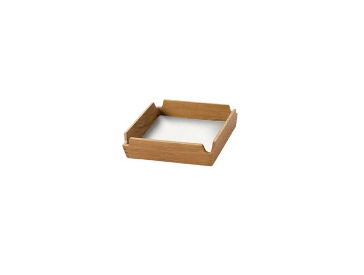 LIND DNA Plateau Airy Nupo Pure white-teak, mini