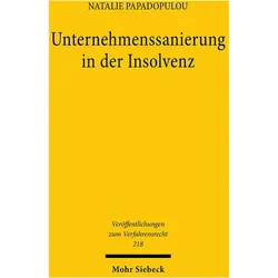 Papadopulou:Unternehmenssanierung in de, Fachbücher von Natalie Papadopulou