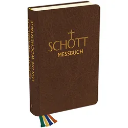 SCHOTT Messbuch - Für die Wochentage - Band 1: Geprägte Zeiten, Fachbücher von Benediktiner der Erzabtei Beuron